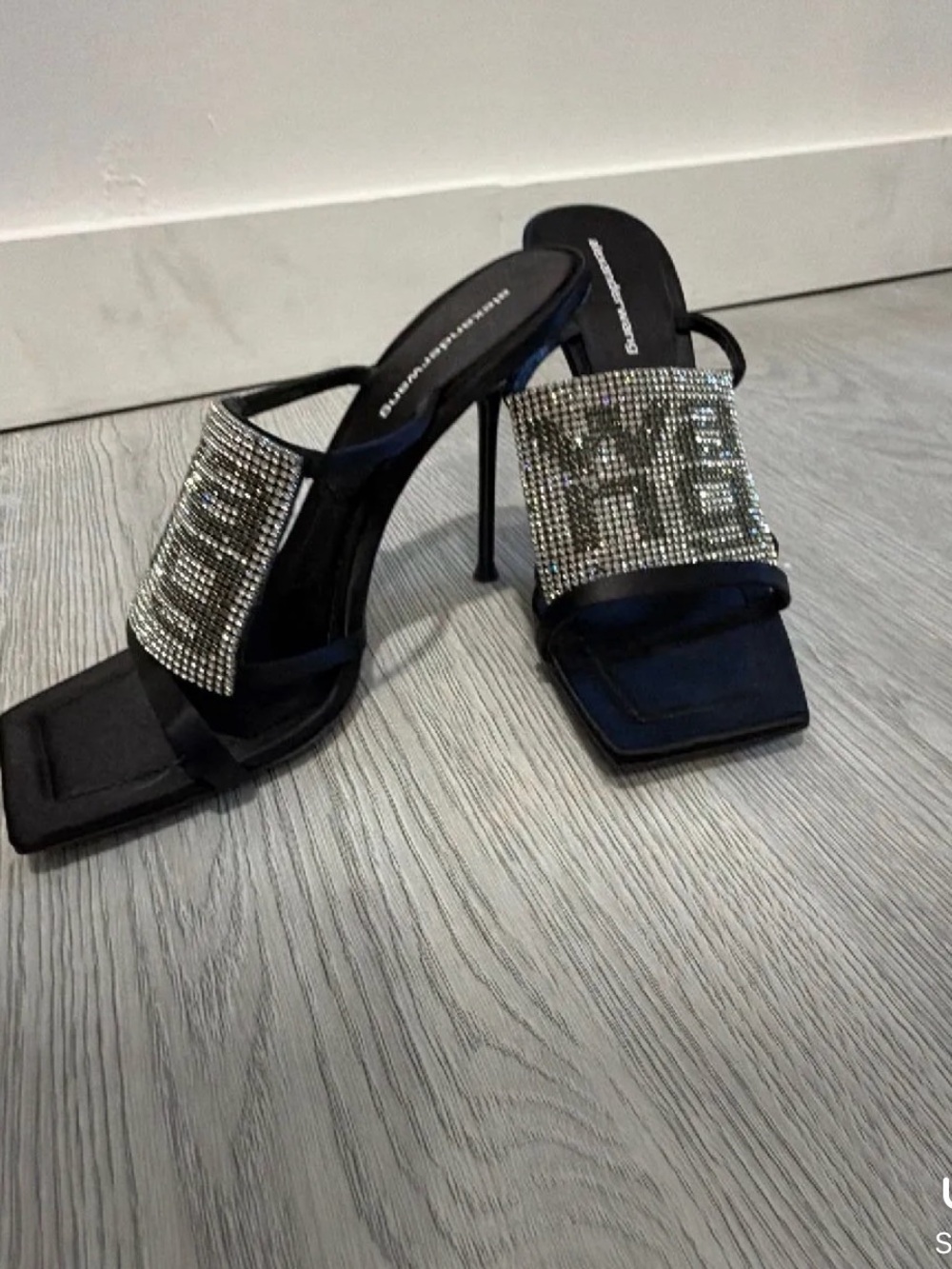 Alexander wang stiletto Julie Crystal heels